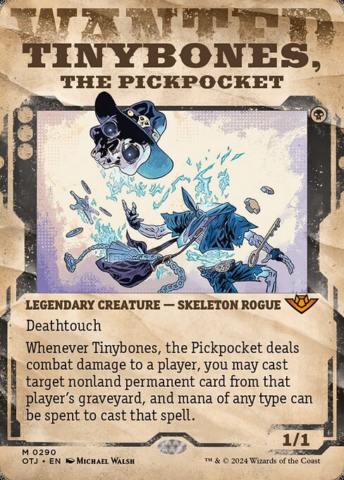 Tinybones, the Pickpocket (290) - BORDERLESS - Outlaws of Thunder Junction