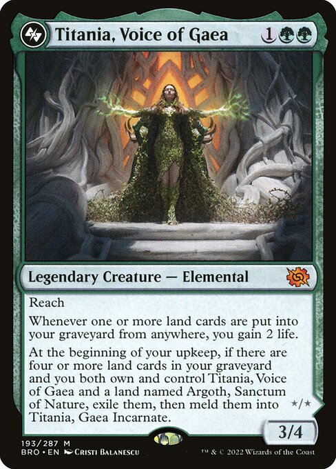 Titania, Voice of Gaea (193) - The Brothers' War