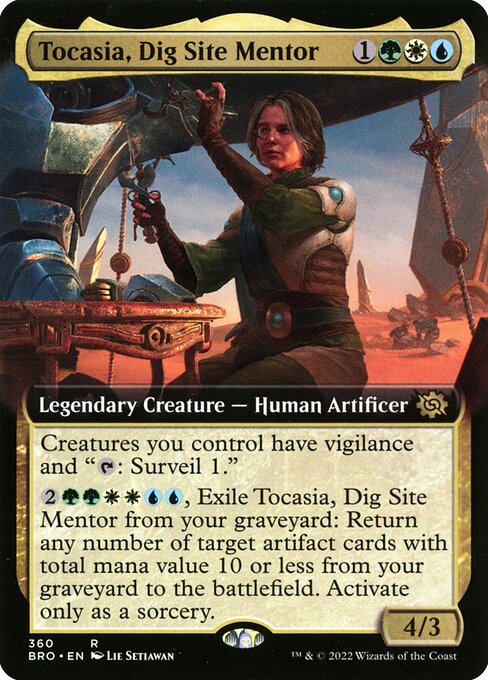 Tocasia, Dig Site Mentor (360) - EXTENDED ART - The Brothers' War
