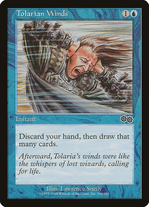 Tolarian Winds (104) - Urza's Saga