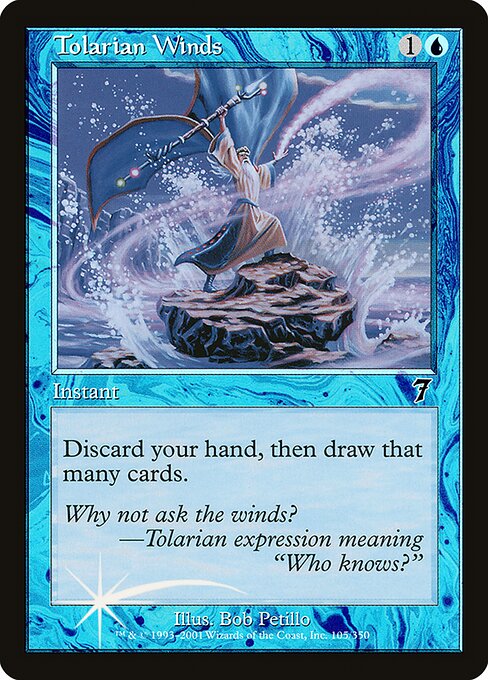 Tolarian Winds (105★) - Seventh Edition