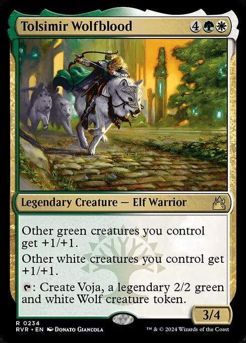 Tolsimir Wolfblood (234) - Ravnica Remastered