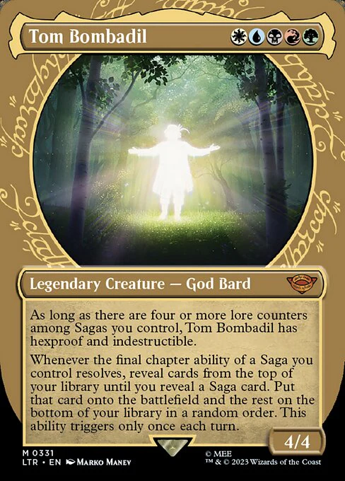 Tom Bombadil (331) - BORDERLESS (Foil) - The Lord of the Rings: Tales of Middle-earth