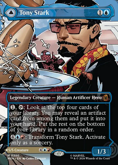 Tony Stark // The Invincible Iron Man (350) (Foil) - Marvel Super Heroes