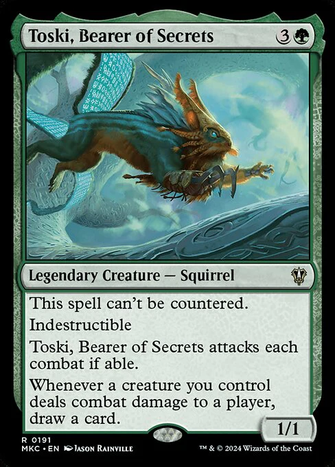 Toski, Bearer of Secrets (191) - Murders at Karlov Manor Commander