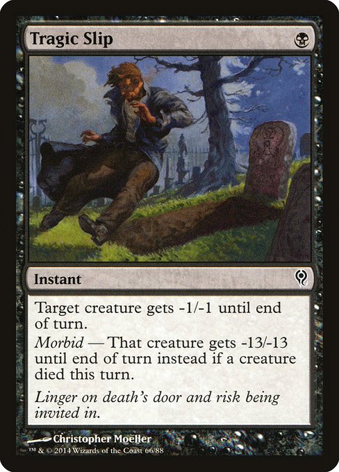 Tragic Slip (66) - Duel Decks: Jace vs. Vraska