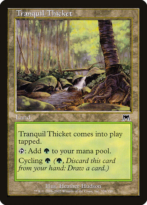 Tranquil Thicket (326) (Foil) - Onslaught