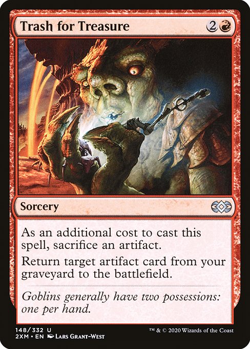 Trash for Treasure (148) (Foil) - Double Masters
