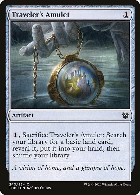 Traveler's Amulet (240) (Foil) - Theros Beyond Death