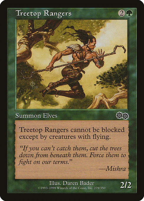 Treetop Rangers (279) - Urza's Saga