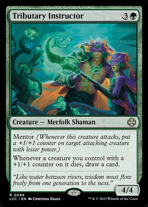 Tributary Instructor (96) - The Lost Caverns of Ixalan Commander