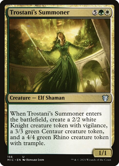 Trostani's Summoner (156) - Midnight Hunt Commander