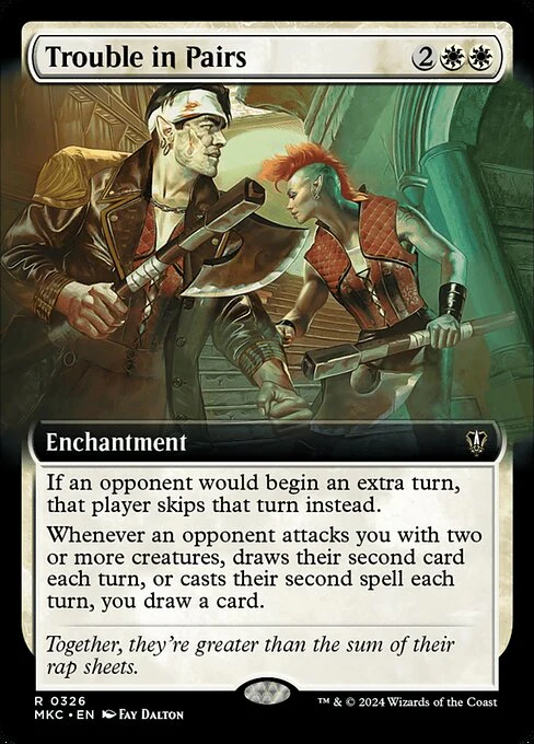 Trouble in Pairs (326) - EXTENDED ART - Murders at Karlov Manor Commander