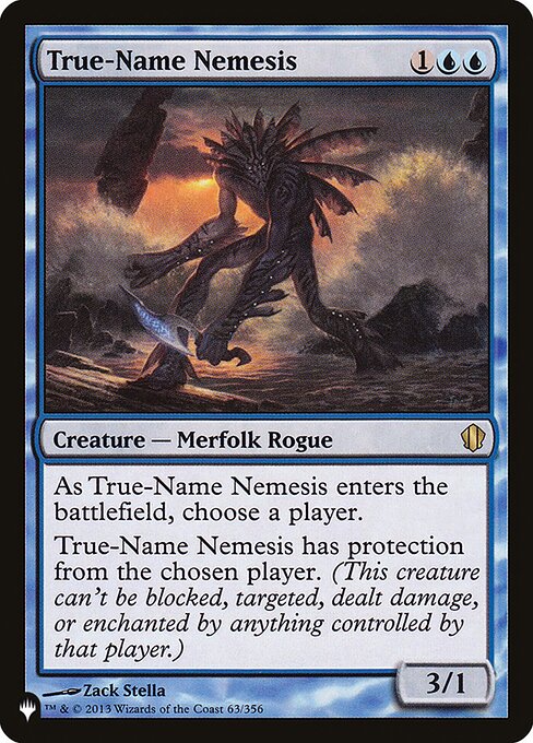True-Name Nemesis (C13-63) - The List