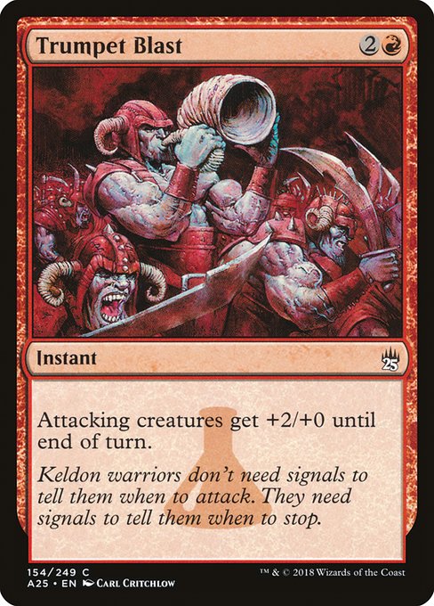 Trumpet Blast (154) (Foil) - Masters 25
