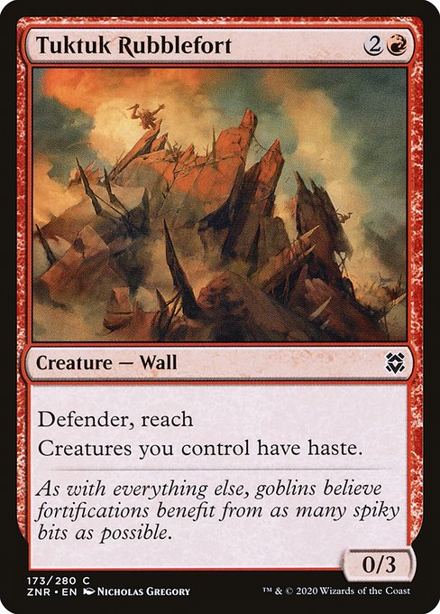 Tuktuk Rubblefort (173) - Zendikar Rising