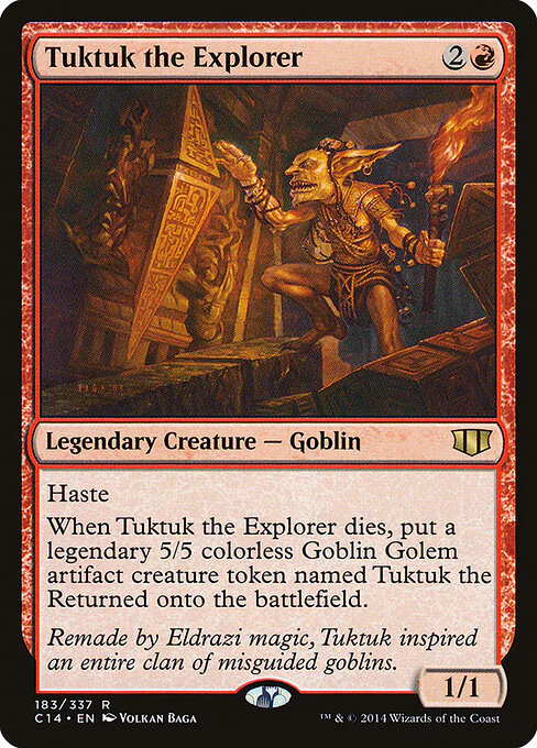Tuktuk the Explorer (183) - Commander 2014