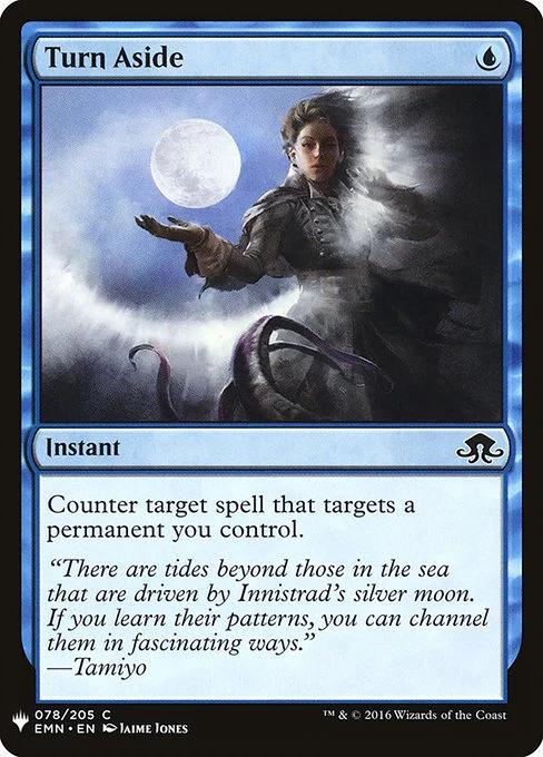 Turn Aside (EMN-78) - The List