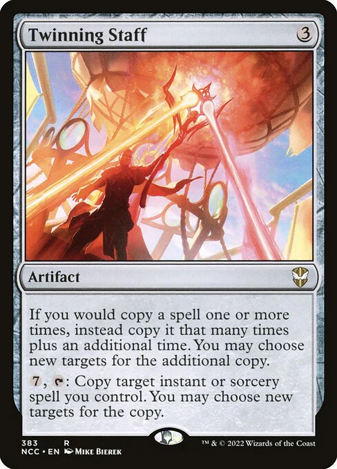 Twinning Staff (383) - New Capenna Commander