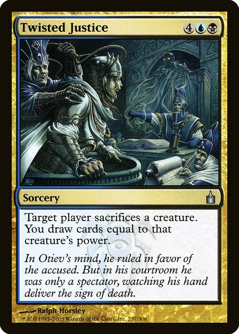 Twisted Justice (237) - Ravnica: City of Guilds