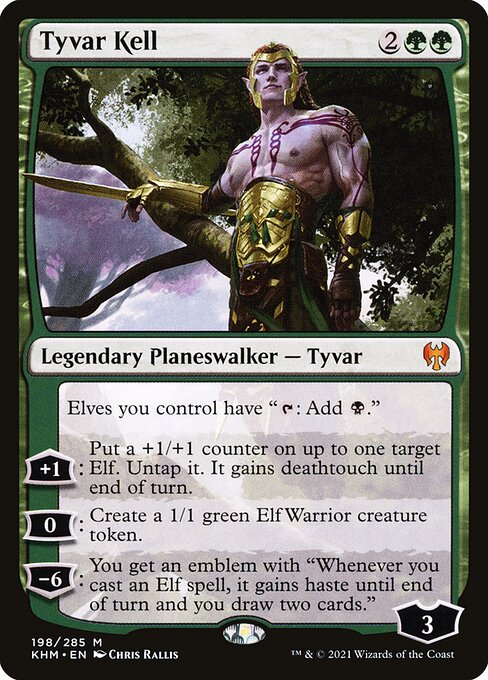 Tyvar Kell (198) (Foil) - Kaldheim