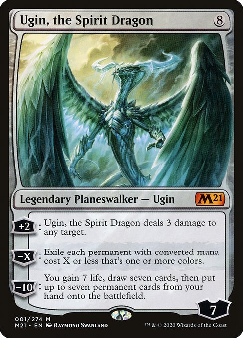 Ugin, the Spirit Dragon (1) - Core Set 2021