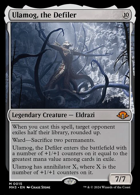Ulamog, the Defiler (15) - FULL ART - Modern Horizons 3