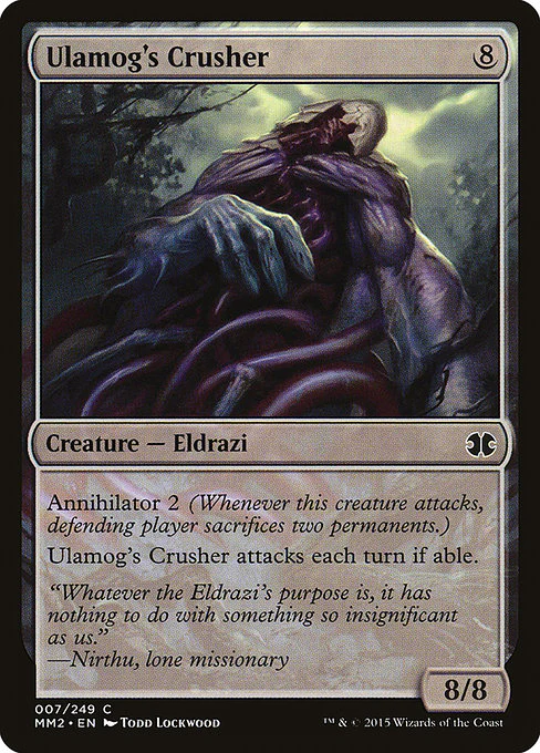 Ulamog's Crusher (7) - Modern Masters 2015