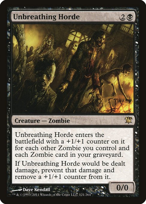 Unbreathing Horde (121) (Foil) - Innistrad