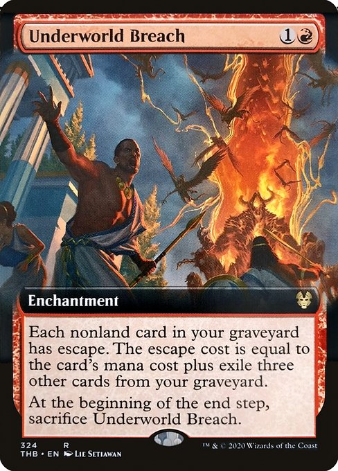 Underworld Breach (324) - EXTENDED ART (Foil) - Theros Beyond Death