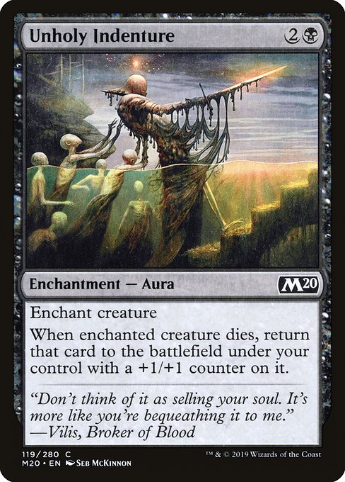 Unholy Indenture (119) - Core Set 2020