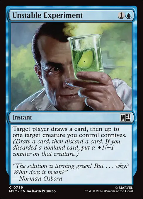 Unstable Experiment (789) (Foil) - Marvel Super Heroes Commander