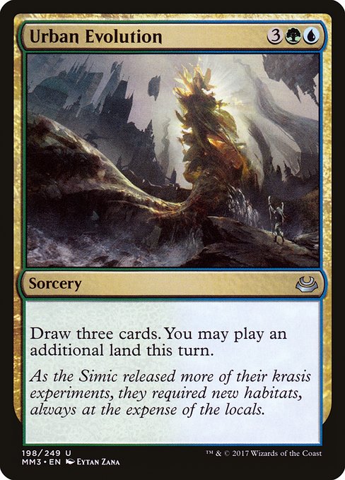 Urban Evolution (198) (Foil) - Modern Masters 2017