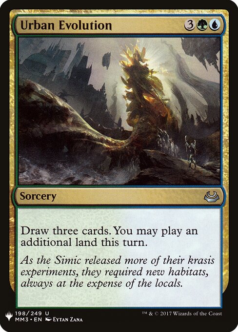 Urban Evolution (MM3-198) - The List
