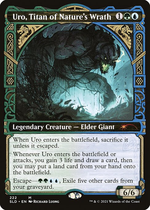 Uro, Titan of Nature's Wrath (222) - SHOWCASE - Secret Lair Drop