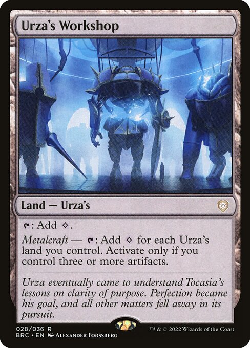Urza's Workshop (28) - The Brothers' War Commander