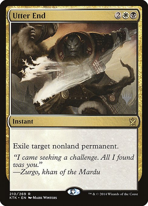 Utter End (210p) - Khans of Tarkir Promos
