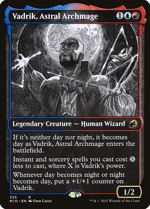 Vadrik, Astral Archmage (325) - SHOWCASE - Innistrad: Midnight Hunt