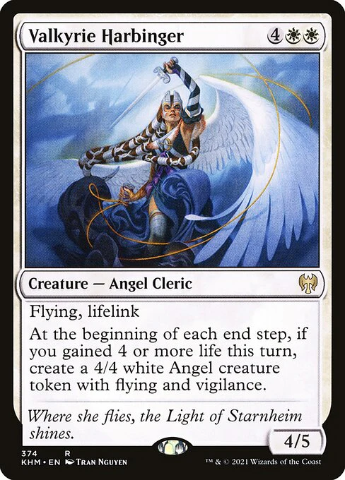 Valkyrie Harbinger (374) (Foil) - Kaldheim