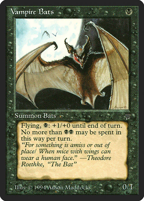 Vampire Bats (125) - Legends