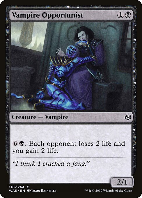 Vampire Opportunist (110) - War of the Spark