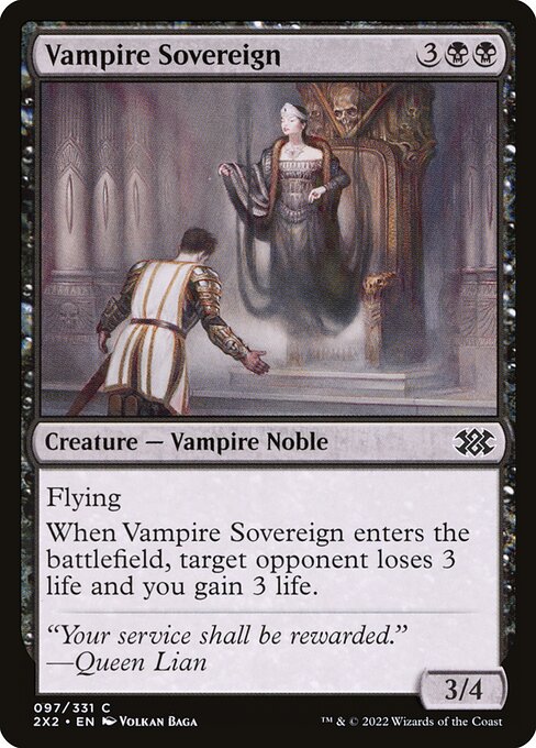 Vampire Sovereign (97) - Double Masters 2022