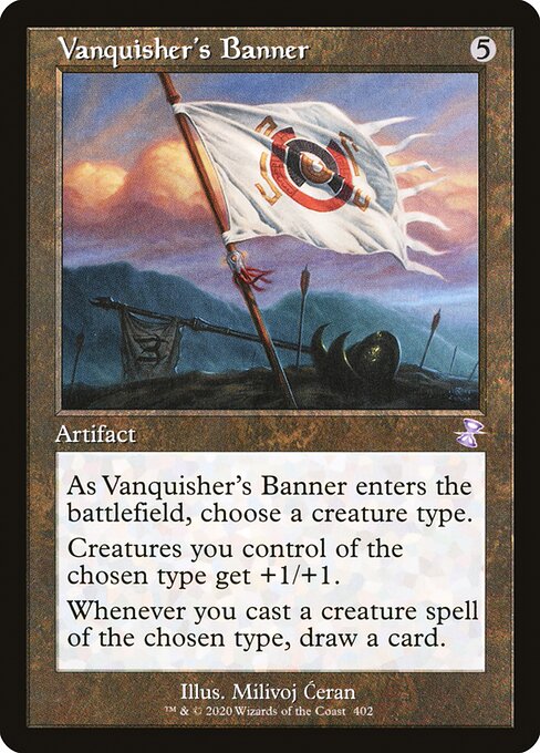 Vanquisher's Banner (402) (Foil) - Time Spiral Remastered