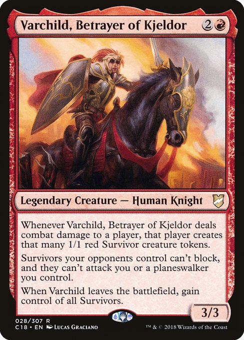 Varchild, Betrayer of Kjeldor (28) - Commander 2018