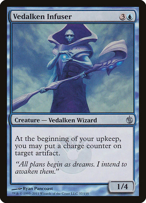Vedalken Infuser (37) (Foil) - Mirrodin Besieged