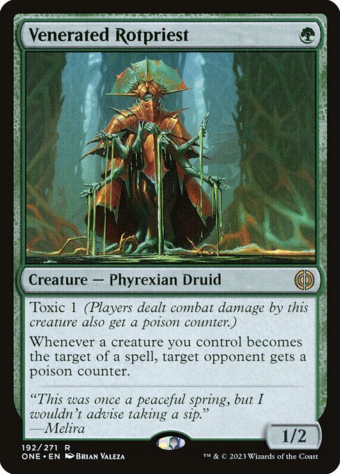 Venerated Rotpriest (192) - Phyrexia: All Will Be One