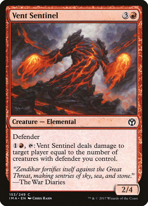 Vent Sentinel (153) (Foil) - Iconic Masters
