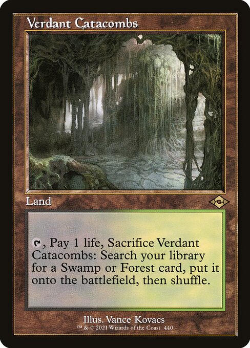 Verdant Catacombs (440) (Etched) - Modern Horizons 2