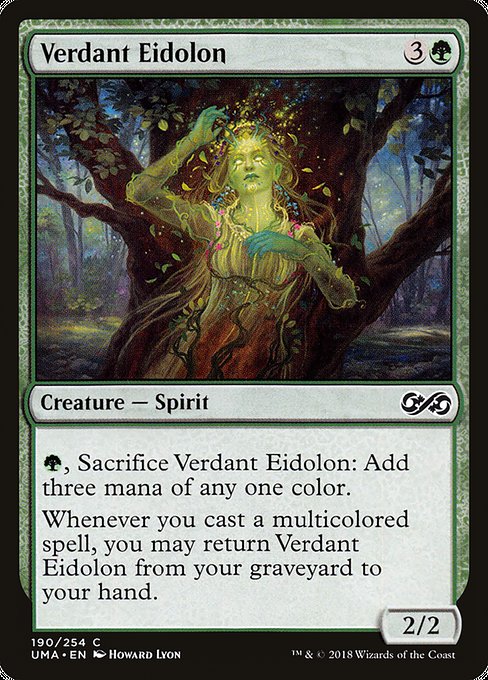 Verdant Eidolon (190) (Foil) - Ultimate Masters