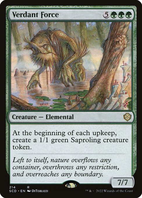Verdant Force (214) - Starter Commander Decks